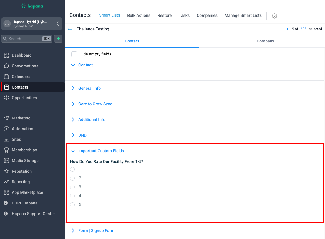 Create Custom Fields in Grow